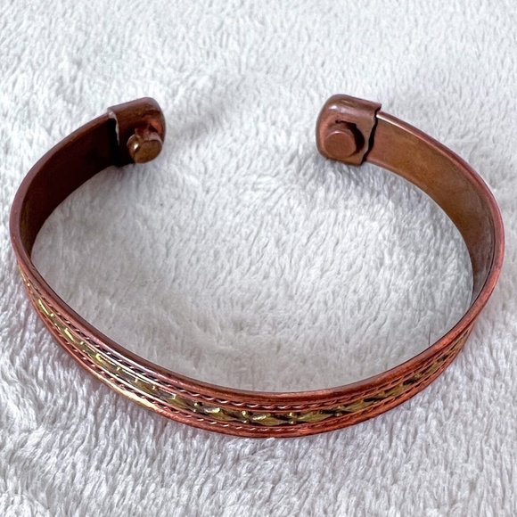 Stamped Copper Cuff Bracelet 🎈Host Pick🎈 - Picture 5 of 7